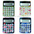 8 digits desk calculator for student, dual power, HLD606